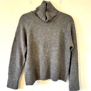 Zara Charcoal Cowl Neck Sweater Size S